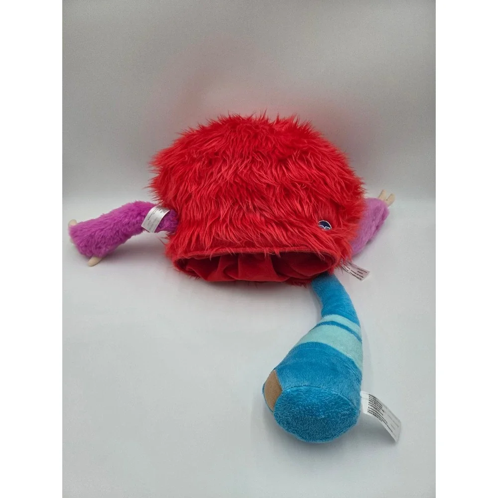 Disney Pixar Monsters University Art Plush Furry Hat Red Purple Blue‎ Costume